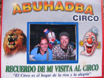 Us and Abuhadba the clown Us and Abuhadba the clown