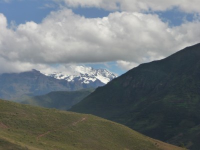 Peruvian countryside from the bus window Peruvian countryside from the bus window