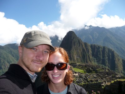 Us at Machu Picchu Us at Machu Picchu