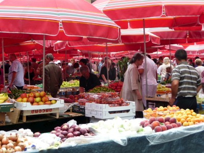 In the market In the market