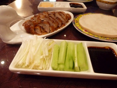 Beijing duck meal Fancy spread