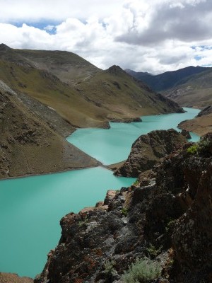 Lake in Tibet Lake I can't remeber the name of