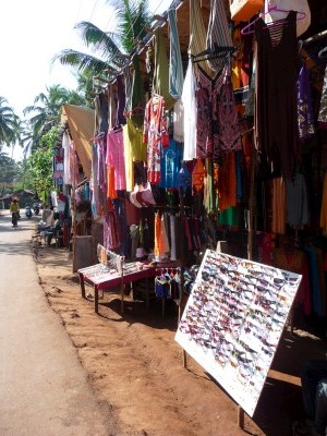Shops in Arambol india Shops in Arambol