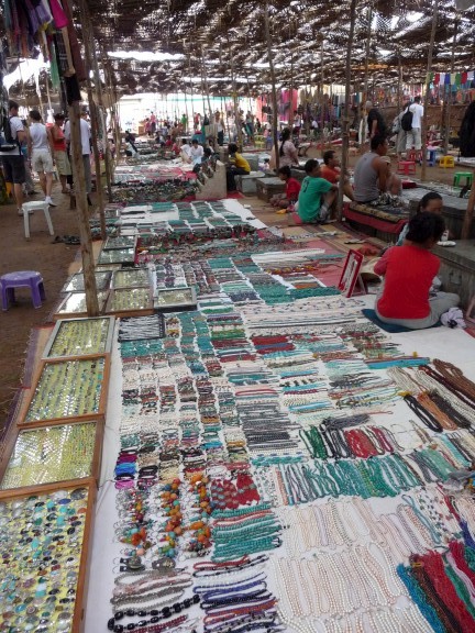 Anjuna wednesday market india Deep inside the wednesday market