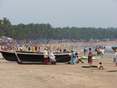 Palolem beach india A little over crowded