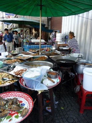 Street food stall bangkok thailand Nothing like tasty street food