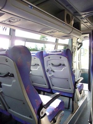Our swanky bus to Chennai Our swanky bus to Chennai