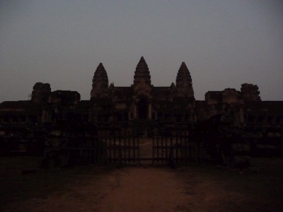 Angkor wat by moon light Angkor wat by moon light
