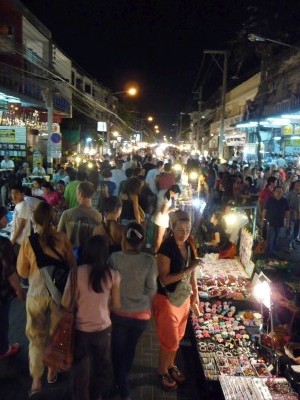 Chang Mai Night Market In the night market