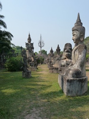 Buddha Park Lao In the park