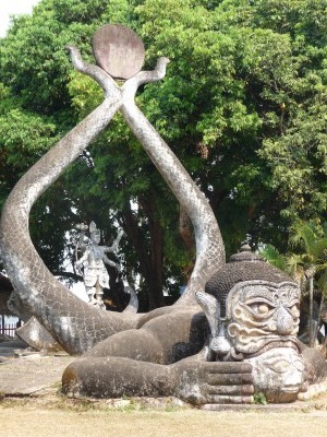 Buddha Park Lao Back Demon!