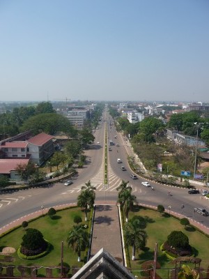 View across Vientiane View across Vientiane