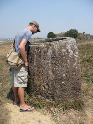 Plain of Jars Laos They are pretty large