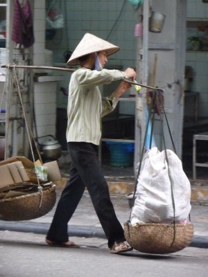 Fruit selling in Hue Fruit selling in Hue