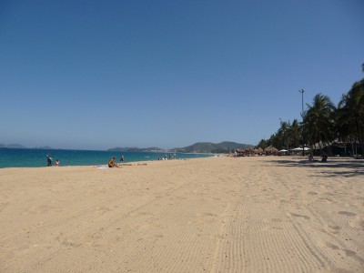 View down the beach View down the beach